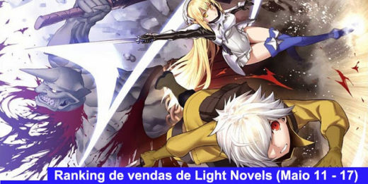 Light Novels mais vendidas (Maio 22 – Maio 28) - IntoxiAnime