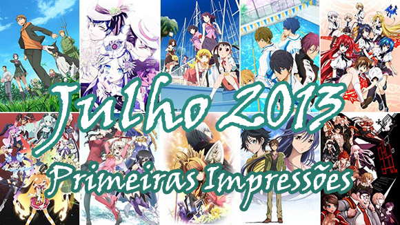 Animes da temporada de julho em 2020: primeiras impressões