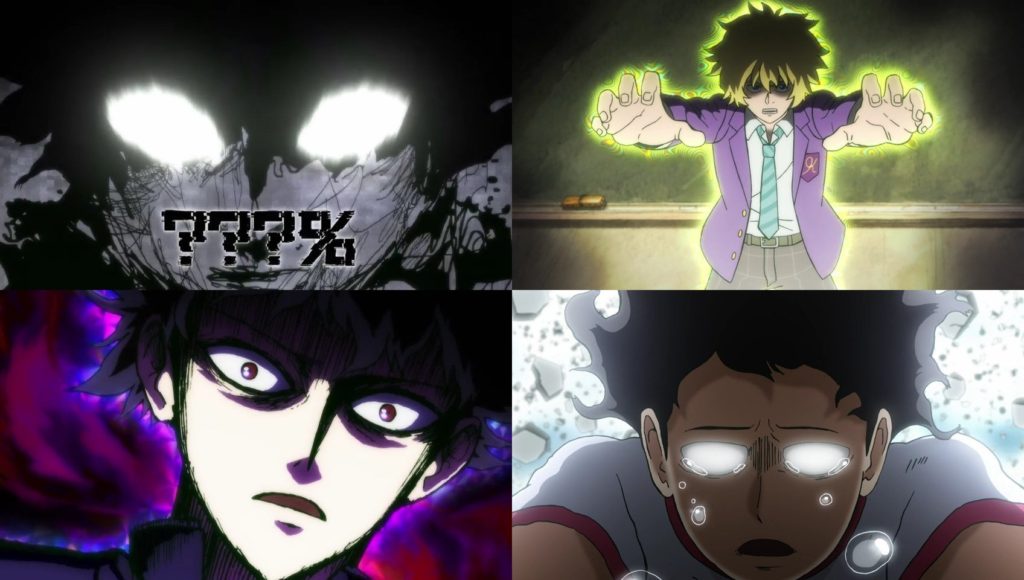 Reigen looks so badass in the third OP I had to make a wallpaper out of it  : r/Mobpsycho100
