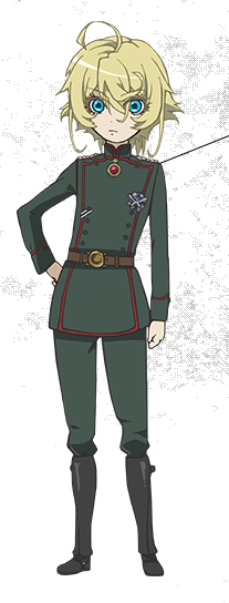 Soldado de garota de anime na 2ª guerra mundial