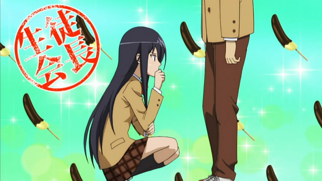 Meme anime gracioso seitokai yakuindomo cosas de la vida infancia