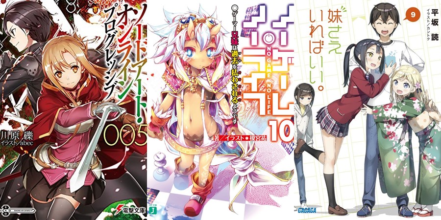 Light Novels mais vendidas (Fevereiro 28 - Março 06) - IntoxiAnime