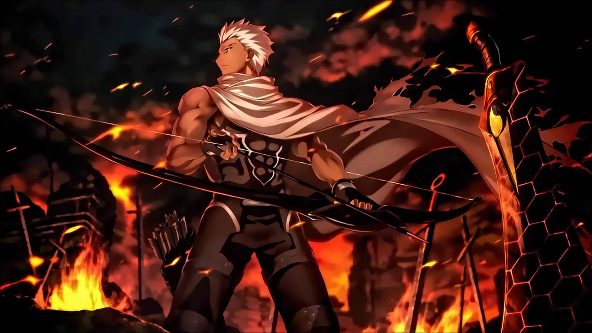 Archer【Fate/Stay Night】  Personagens de anime, Anime, Personagens