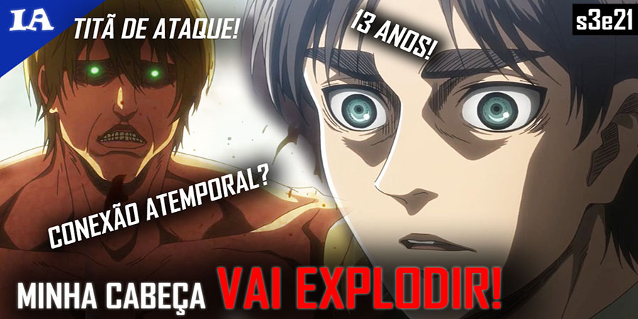 Attack on Titan, a quarta temporada ESTÁ INSANA DEMAIS, EREN 