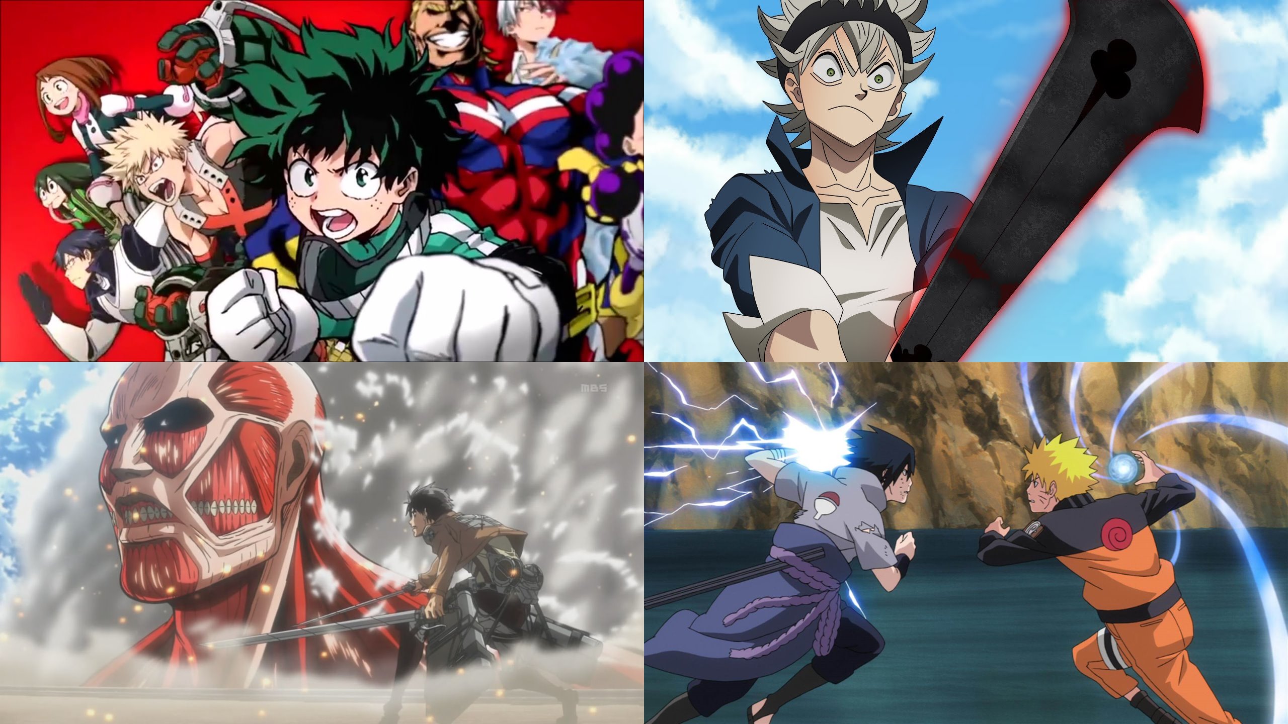 Os Animes Mais famosos do mundo