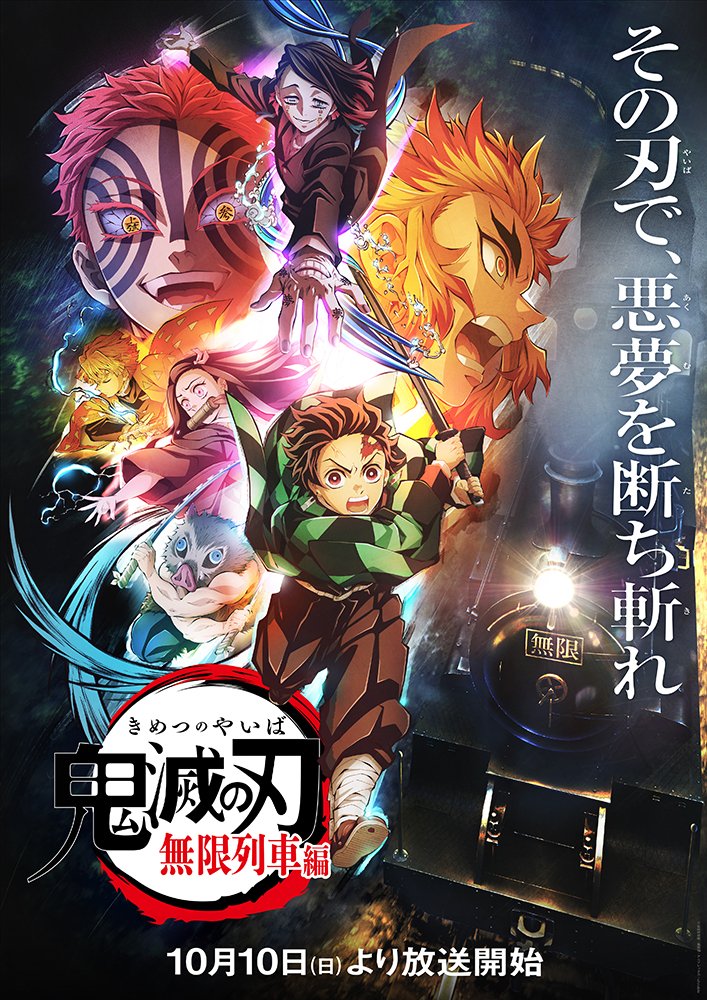 Edição em trem infinito “Kimetsu no Yaiba”, BD & DVD será lançado
