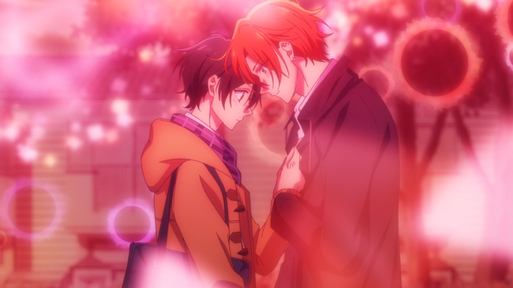 Anime beijo png