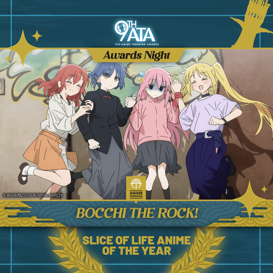 Bocchi the Rock é eleito melhor anime de 2022 pelo publico