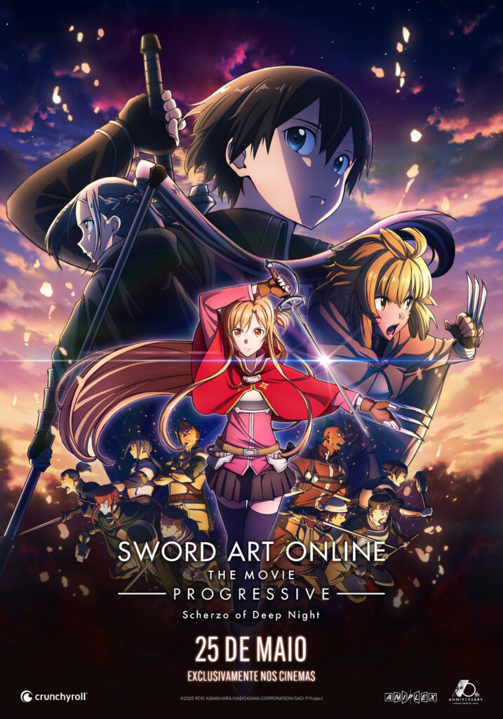 2º Filme de Sword Art Online: Progressive irá estrear nos cinemas  brasileiros
